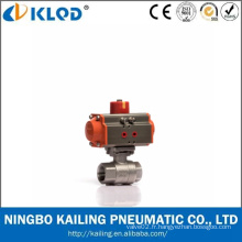 Low Price Ningbo Manufacture Stainless Steel Screwed 2 PC Ball Valve